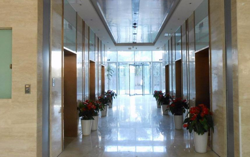 合生财富广场电梯厅